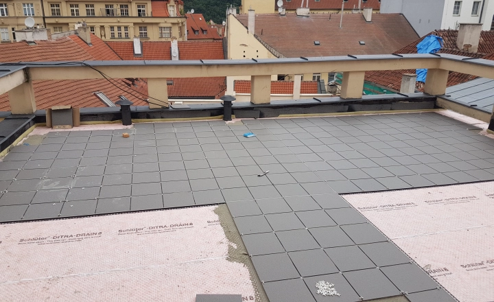 Izolace a zateplení střechy DPS Dlouhá - 18